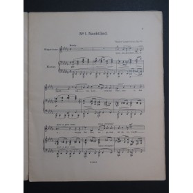 COURVOISIER Walter Fünf Gedichte Friedrich Hebbel op 16 Chant Piano