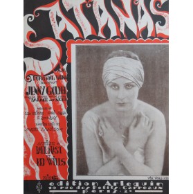 NAST Paul et WILLS Red Satanas Chant Piano 1927