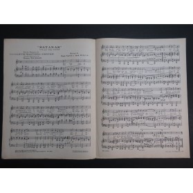 NAST Paul et WILLS Red Satanas Chant Piano 1927