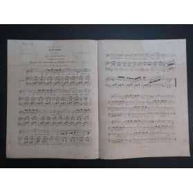 MASINI F. Le Baiser Chant Piano ca1840