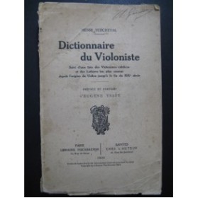 Dictionnaire du Violoniste Henri Vercheval