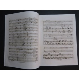 PERSIANI Giuseppe Ines de Castro No 9 Terzetto Chant Piano ca1840
