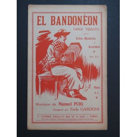 El Bandonéon Tango Vidalita M. Puig A. Bartoli Accordéon