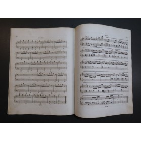 KARR Henry Fantaisie La Violette op 231 Piano 4 mains ca1820