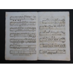 WEBER Euriante Opéra Piano solo ca1840