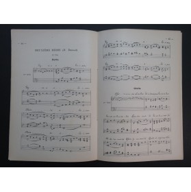 AUBRUN D. Chants Communs à l'usage du Diocèse de Lyon Orgue 1905