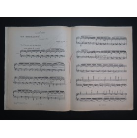 RHENÉ-BATON En Bretagne Suite de 6 Pièces Piano 1909