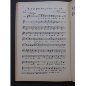 Chants des Soldats et des Marins 40 Mélodies Piano Chant ca1935