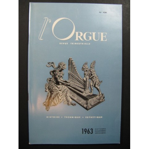 L'Orgue Revue Trimestrielle No 108