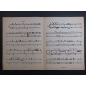 FAURÉ Gabriel MESSAGER André Souvenirs de Bayreuth Piano 4 mains 1930