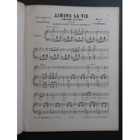 RANDEGGER Alberto 6 Pièces pour Chant Piano ca1865