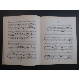 ALTÈS Ernest Sonate en Fa mineur Dédicace Piano Violon ca1890