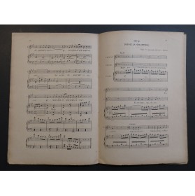 COSTÉ J. Les Charbonniers Opérette Chant Piano 1926