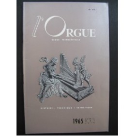 L'Orgue Revue Trimestrielle No 114 1965