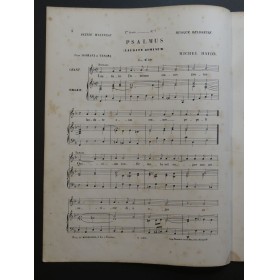 La Maîtrise Journal No 4 4 Pièces pour Chant Orgue ou Orgue 1859