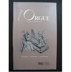 L'Orgue Revue Trimestrielle No 116 1965