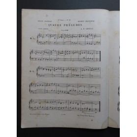 La Maîtrise Journal No 1 4 Pièces pour Chant Orgue ou Orgue 1859