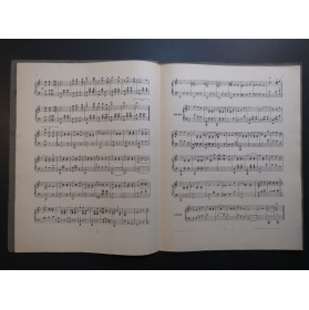 VAN ZACA Dans ses Bras Valse Lente Dédicace Piano 1907