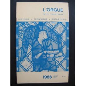 L'Orgue Revue Trimestrielle No 117 1966