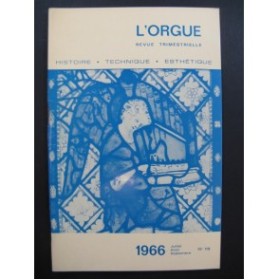 L'Orgue Revue Trimestrielle 1966 No 119