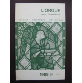 L'Orgue Revue Trimestrielle 1968 No 125
