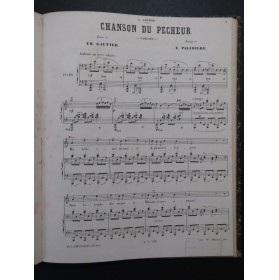 Recueil Bizet Gounod Saint-Saëns Paladilhe Lacôme Lalo Chant Piano