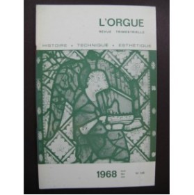 L'Orgue Revue Trimestrielle 1968 No 126