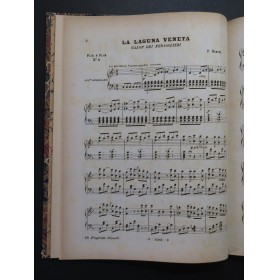 Morceaux d'Italie Pièces Chant Piano ou Piano solo XIXe