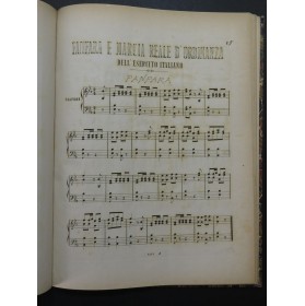 Morceaux d'Italie Pièces Chant Piano ou Piano solo XIXe