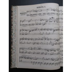 MOZART W. A. Sonaten Sonates 19 pièces pour Piano ca1850