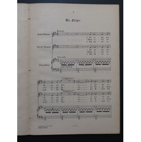 KÜCKEN Friedrich Sechs Berühmte Duette Chant Piano