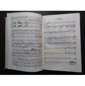 MEYERBEER Giacomo Les Huguenots Opéra Piano Chant ca1856