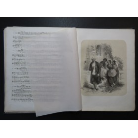 HENRION Paul Album 12 Romances Piano Chant 1848