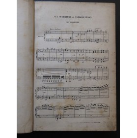 MEYERBEER Giacomo Les Huguenots Opéra Piano Chant XIXe