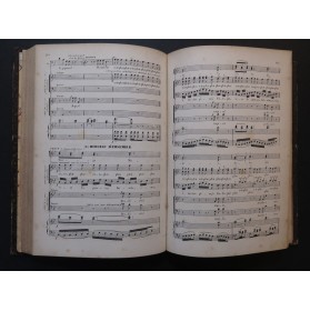 MEYERBEER Giacomo Les Huguenots Opéra Piano Chant XIXe