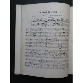 HENRION Paul Album 12 Romances Piano Chant 1851