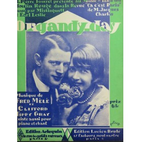MÉLÉ Fred et TIPPY GRAY Clifford Organdy-Day Piano 1927