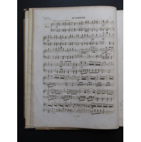 BELLINI Vincenzo Norma Opéra Chant Piano ca1840