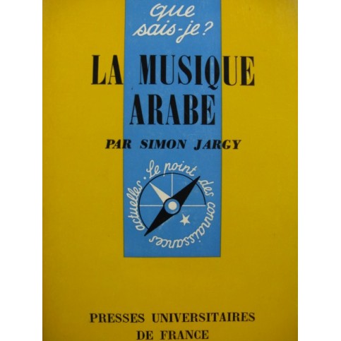 JARGY Simon La Musique Arabe 1971