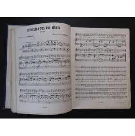 ARNAUD Etienne Album Posthume Nanteuil 10 Pièces Chant Piano ca1864