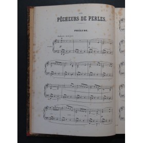 BIZET Georges Les Pêcheurs de Perles Opéra Piano Chant ca1880