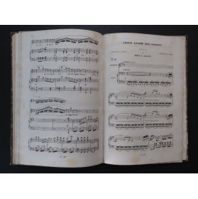 GOUNOD Charles Quinze Airs de Concours Soprano Dédicace Chant Piano ca1878