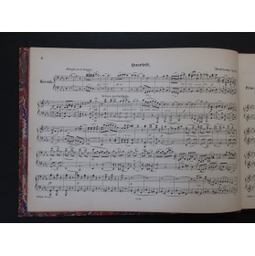 MENDELSSOHN Quartette Piano 4 mains XIXe
