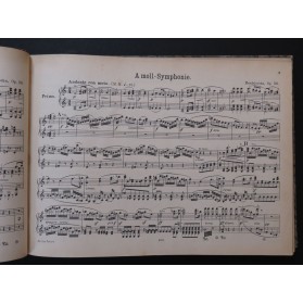 MENDELSSOHN Symphonien Piano 4 mains XIXe
