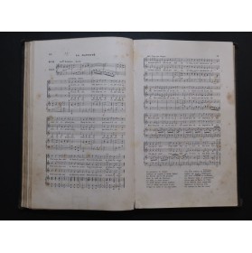 BOUSQUET Nicolas La Lyre Angélique Cantiques Chant Piano ca1860