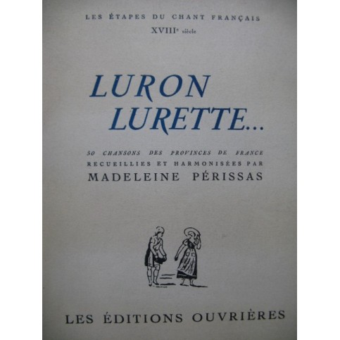 PÉRISSAS Madeleine Luron Lurette 50 Chansons 1946