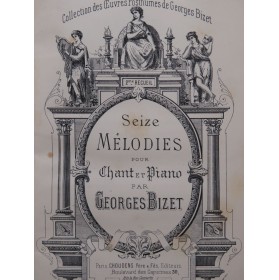 BIZET Georges 16 Mélodies...