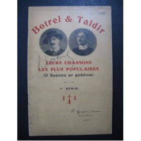 BOTREL ET TALDIR Leurs Chansons les plus Populaires 1922