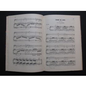 REYER Ernest Dix Mélodies Chant Piano ca1875