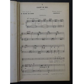 MEYERBEER G. Mélodies 20 Pièces Chant Piano ca1885